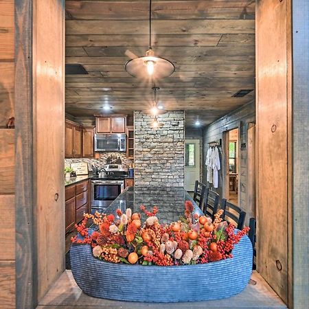 Luxe Broken Bow Cabin With Tesla Charging Station Stephens Gap المظهر الخارجي الصورة