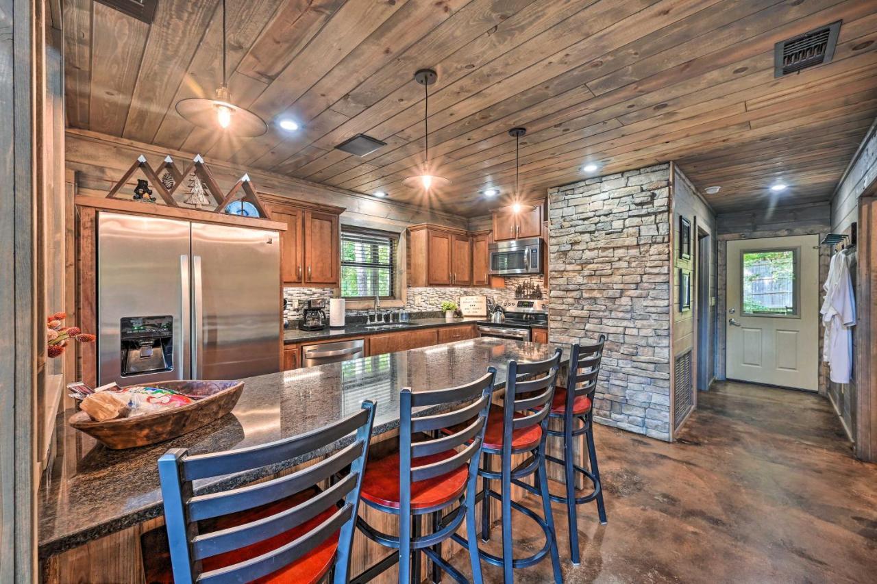 Luxe Broken Bow Cabin With Tesla Charging Station Stephens Gap المظهر الخارجي الصورة