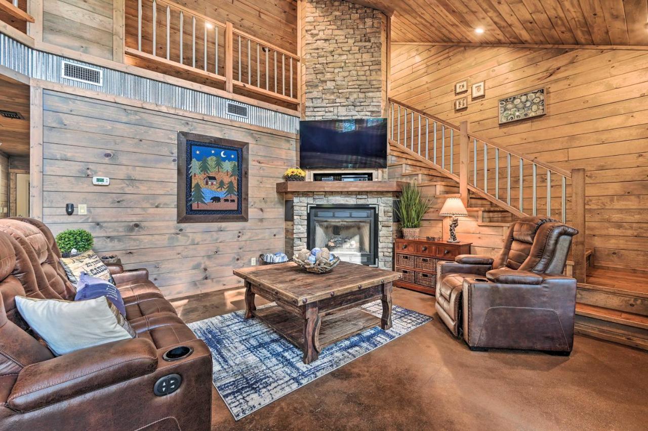 Luxe Broken Bow Cabin With Tesla Charging Station Stephens Gap المظهر الخارجي الصورة