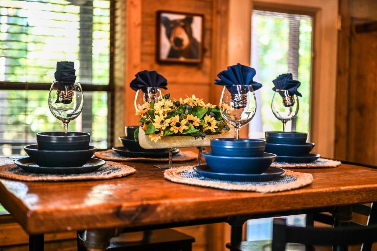 Luxe Broken Bow Cabin With Tesla Charging Station Stephens Gap المظهر الخارجي الصورة