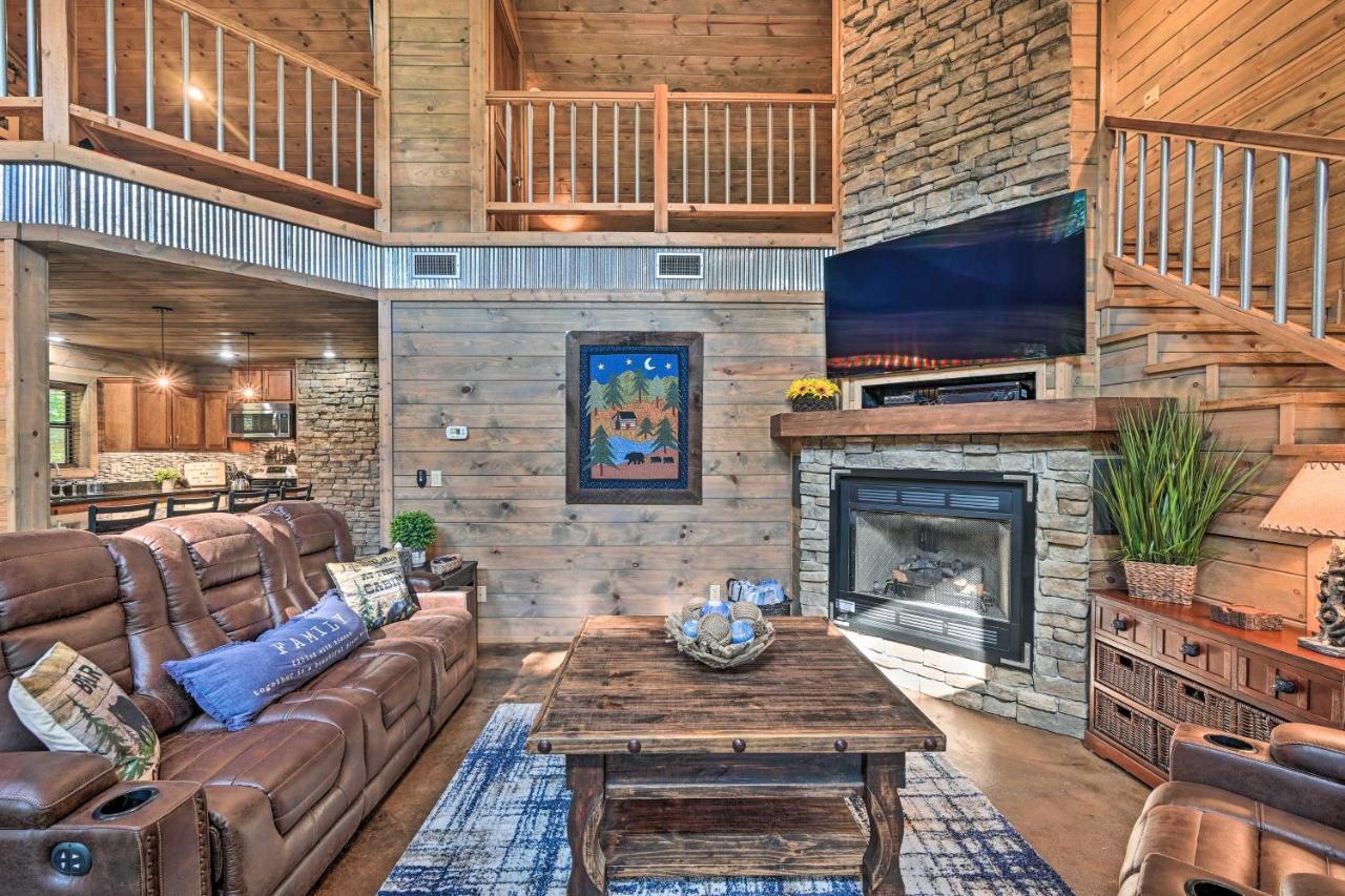 Luxe Broken Bow Cabin With Tesla Charging Station Stephens Gap المظهر الخارجي الصورة