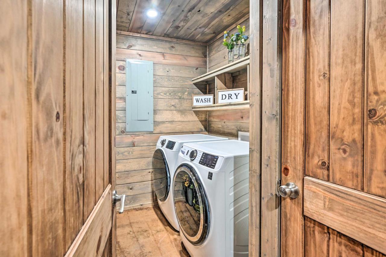 Luxe Broken Bow Cabin With Tesla Charging Station Stephens Gap المظهر الخارجي الصورة
