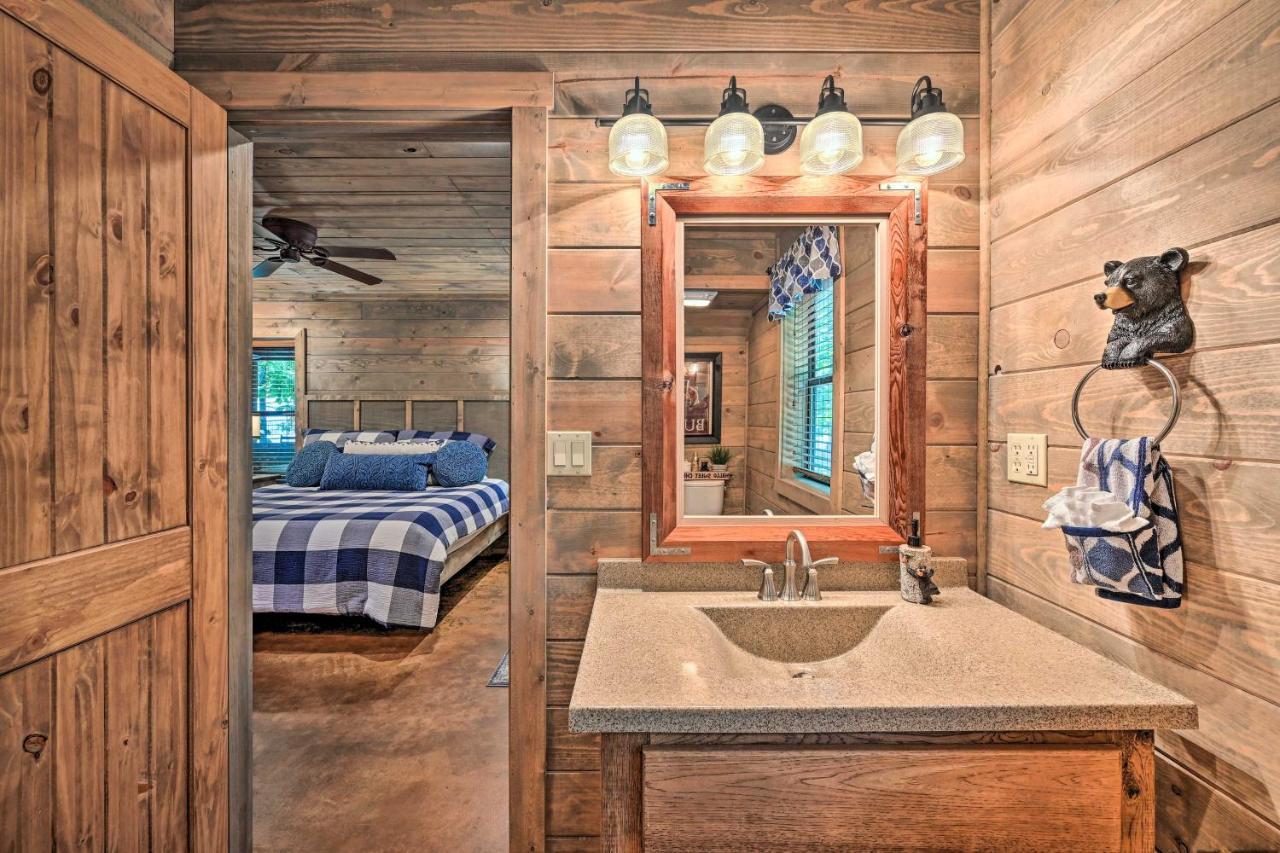 Luxe Broken Bow Cabin With Tesla Charging Station Stephens Gap المظهر الخارجي الصورة