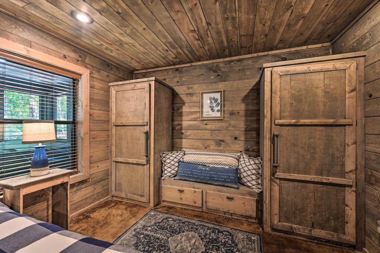 Luxe Broken Bow Cabin With Tesla Charging Station Stephens Gap المظهر الخارجي الصورة