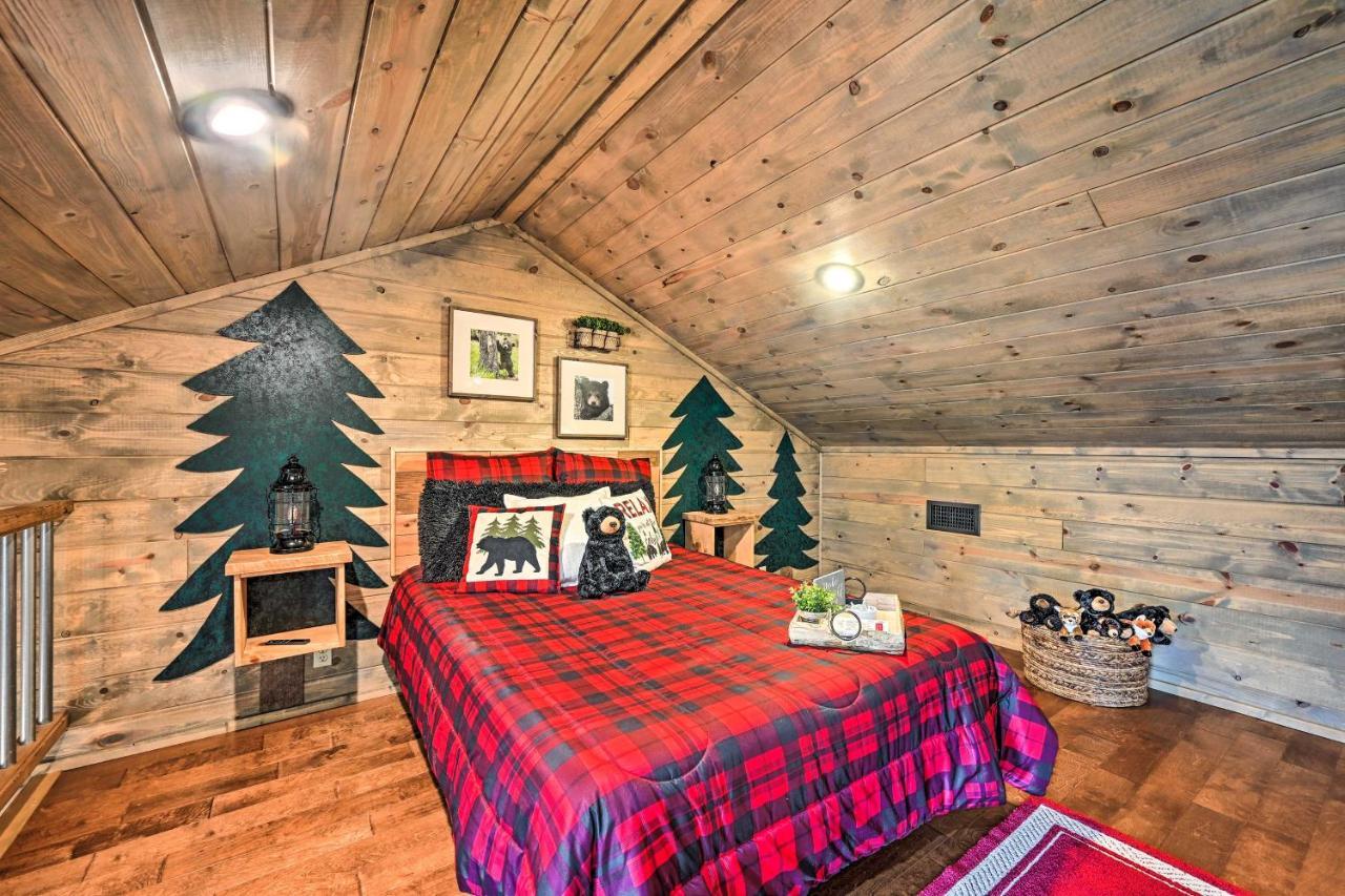 Luxe Broken Bow Cabin With Tesla Charging Station Stephens Gap المظهر الخارجي الصورة